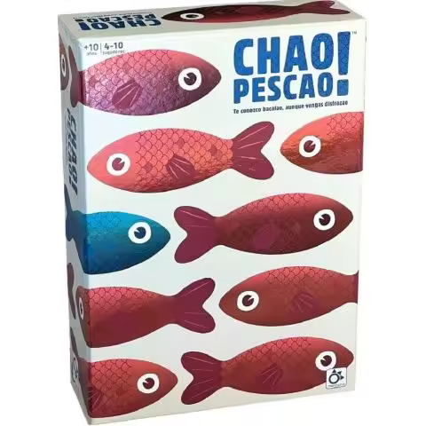 Chao Pescao! Juego de Mesa -Mercurio- Mercurio    Juego, mesa, entretenimiento, diversión, familia, amigos, estrategia, tablero, cartas, retos, equipos, creatividad, clásico, moderno, temático, dinámico, competitivo - 1