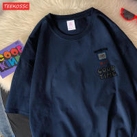 Camiseta De Algodón Transpirable Para Hombre Con Estampado De Consola De Juegos Patatas Fritas Y Cola Camiseta Casual De Verano Sin Capucha - details 14