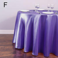 Elegante Sábana De Satén Blanca Para Mesa Redonda 145 Cm Teléfono Liso Brillante Para Bodas Banquetes Cumpleaños Y Decoración De Restaurantes - details 6