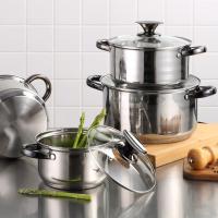 Batería de Cocina San Ignacio 8 Piezas Acero Inoxidable Premium - details 8