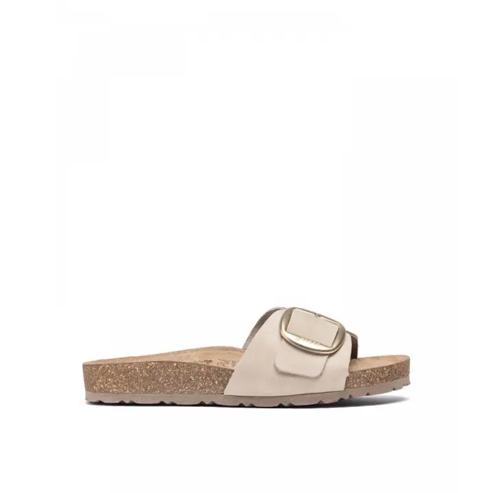 YOKONO JERBA-114 Sandalias Anatómicas mujer 35091 25V BIO PALA HEBILLA NOBUCK SAND - 1