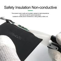 Tijeras De Cerámica Aislada De Alta Dureza Anti Estática Para Reparación De Teléfonos Móviles Y Baterías Herramienta Para iPhone - details 2