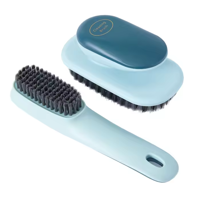 Cepillo de lavado para zapatos, cepillo de limpieza de zapatos, cepillo para manchas, limpieza del hogar, ropa, zapatos, cepillos de limpieza para el hogar, cepillo de limpieza para baño, agarre - 1