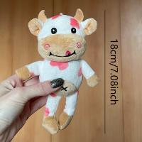 Muñeco De Peluche Mini Búfalo Cartoon Para Mascotas Limpieza De Dientes Juguete De Masticar Sin Sonido Adecuado Para Perros - details 2