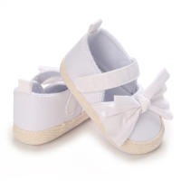 Zapatos De Princesa Para Niña Verano Suaves Tacones Bajo Sandalias Para Primera Caminata Zapatos De Ballet Interior Y Exterior Para Bebés De 0 a 12 Meses - details 18