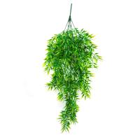 Vine Artificial De Eucalipto Para Decoración De Hogar Y Bodas Plástico Hojas Colgantes Falso Rattan Ivy Uso Exterior Y Exposición - details 10