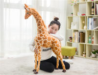 Gran Juguete De Peluche Giraffe Real De 35-120cm Alta Calidad Animales De Peluche Suaves Decoración De Habitación Para Niños Regalo De Cumpleaños - details 6