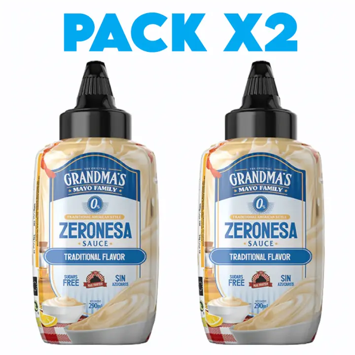 PACK 2 SALSA 0% (2X290ML) ZERONESA - Max Protein - 1