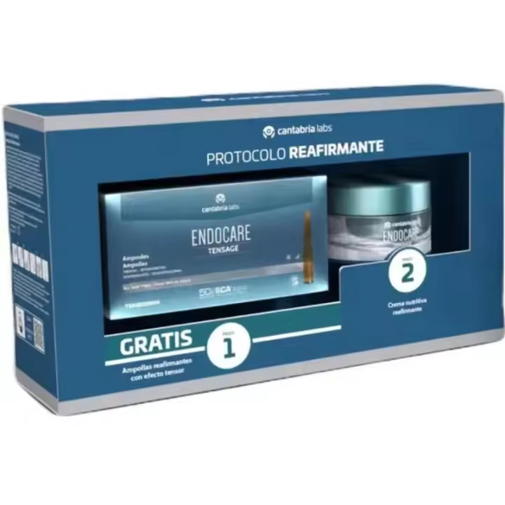 Endocare  pack Tensage Crema Nutritiva Reafirmante 50ml + Endocare Tensage 10 amp. - 1
