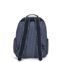 Mochila Kipling Coul S3DK azul ligera y resistente, con múltiples bolsillos organizadores, cómoda y funcional para uso diario, viajes, trabajo o universidad, diseño moderno y duradero de 14 L - details 2