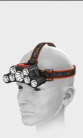 Linterna Frontal LED Recargable 7 Luces Impermeable Ajustable 4 Modos Ligera Para Camping Al Aire Libre Correr Senderismo Trabajar - details 3