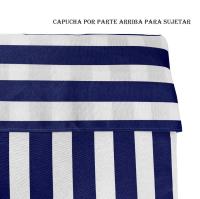 VIGIVISION Cojín Tumbona Acolchado 180x55X6cm. Colchoneta para Tumbona. - details 1