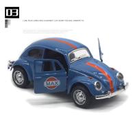 Volkswagen Beetle De 1:32 En Metal Con Función Retroceso Regalo Ideal Para Niños Modelo Clásico De Coche De Juguete A988 - details 8