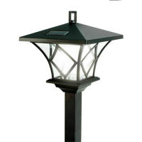 Lámpara Solar De Calle Decorativa Para Jardín Puerta Delantera Y Trasera Lámpara De Piso Solar Con Luz LED Fuente De Energía Solar Protección IP44 Material ABS Estilo Contemporáneo - details 7