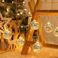 Luz De Espejo LED En Cadena 1 Pack Luz De Fiesta Disco Navidad Color Calido Luces De Espejo Para Barra De Fiesta - details 6