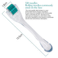 Derma Roller Profesional 540 Para Cuidado De La Piel Facial Y Corporal Crecimiento Del Vello Microneedle 0.2/0.25/0.3mm - details 8