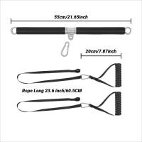 Anclaje De Entrainamiento De Pecho Y Espalda Con Cuerda De Nylon Premium Para Biceps Y Triceps Extensión De Músculos De Gimnasio Unisex - details 5