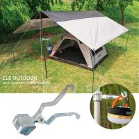 Herramientas Multifuncionales BOPORO Clip de Metal para Papel y Tejido Gancho para Colgar en Camping Accesorios para Tienda de Campaña - details 3