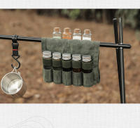 Juego De Botellas De Condimentos Para Camping Al Aire Libre Bolsa Portátil Para Picnic Almacenamiento De Jarra De Condimentos Soporte Para Botella De Seasoning - details 5