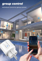 Enchufe Inteligente Tuya ZigBee EU 20A Con Monitor De Energía Y Timer Adaptador De Enchufe Para Hogar Inteligente Compatible Con Alexa Google HOME - details 7