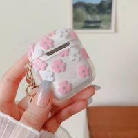 Funda De Auriculares Bling Glitter TPU Suave Para Airpods 4 pro 2da Generación Con Diseño De Flores Lindas Cubierta Para Air Pods 3 Y 1era Generación - details 2