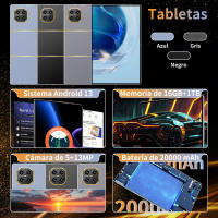 5G 2025 nueva tableta Android de pantalla grande de alta definición de 10,1 pulgadas 16GB Ram 1tb ROM Android 13,0 20000 ma red WIFI 14 núcleo tableta de red 4G / 5G doble tarjeta SIM GPS de gran capacidad doble foto 5MP 13mp - details 1