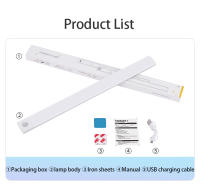 Luz Nocturna Para Dormitorio Con Sensor De Movimiento USB Para Iluminación De Armario Y Gabinete De Cocina Luz De Pared Rectangular Recargable LED - details 5
