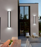 Lámpara De Pared Exterior 24W Impermeable Luz De Exterior Para Jardín Y Pasillo Decoración De Iluminación AC90-260V LED Incluida - details 6