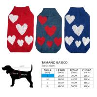 COTTECOTA-Jerséis para perros, Suéter para perros de Navidad, Ropa para perros y gatos, Ropa para Mascotas Perro Gato Navidad Jersey para perro pequeño, Jersey Corazones Perro Pequeño Abrigo Navideño Mascotas Disfraces de Navidad para Mascotas - details 3