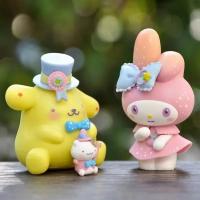 Figura De Colección Anime Sanrio Blind Box Serie De Fantasía Muñeca Lindo Para Escritorio Regalo Para Niñas Decoración De Oficina - details 4
