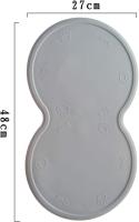 Uds. Alfabrilla antideslizante para comida de Gatos, albrilla impermeable para alimentación de mascotas para - details 0