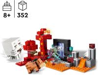 Lego Minecraft La emboscada en el portal de Nether Lego  21255 - details 2