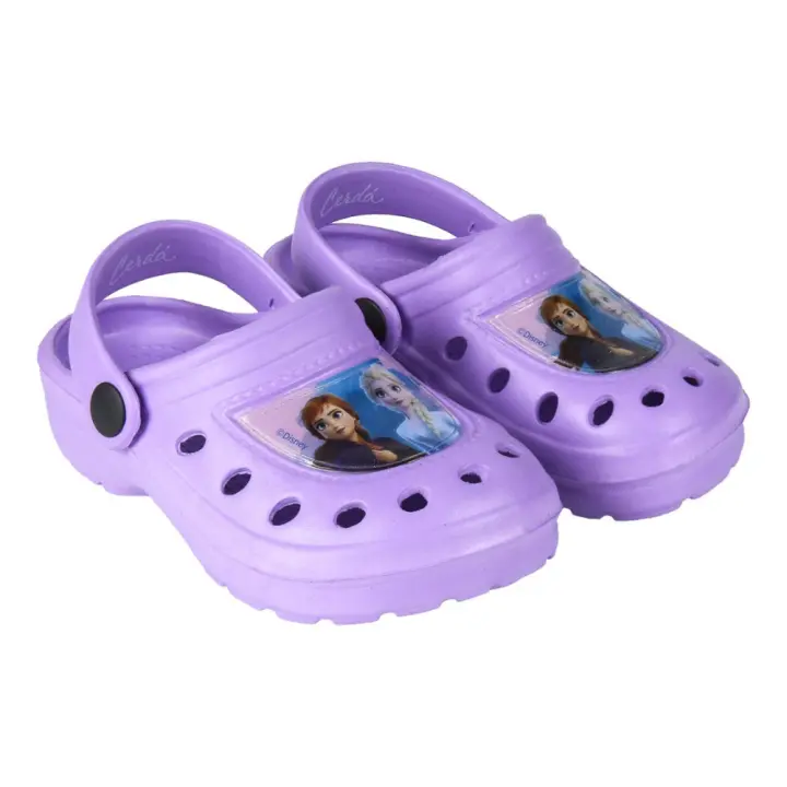 Zuecos Frozen 64606 Lila Niña - Motivo Estampado - Producto Oficial y Original - 1
