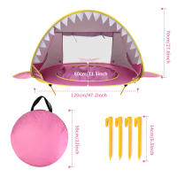 Carpa De Playa Para Bebé Con Piscina Protección UV Pop up Portátil Sombrilla Para Niños Material De Poliéster Edad Recomendada 3-12 Años - details 7