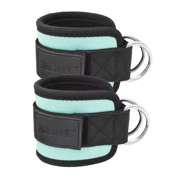 AOLIKES Banda De Resistencia Para Tobillo Con Cubre Tobillos Para Ejercicio De Muslos Y Piernas Correa De Anclaje Con Bandas De Resistencia Para Entrenamiento De Fuerza Unisex - 1