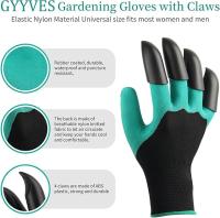 Guantes de jardinería con Garras, 4 Pares de Guantes de trabajo al Aire Libre para jardinero, Gift para helbres y Mujeres (2 Paredes with Garras) - details 0