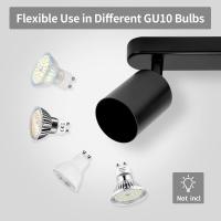 Spotlight LED GU10 Ajustable Para Techo Decoración De Casa Iluminación Interior Pasillo Tienda Lámpara De Traxión Moderna - details 11