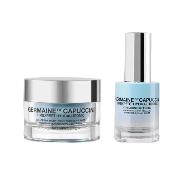 Germaine de capuccini timexpert hydraluronic soft Gel-Crema Hidratación Redensificante 50ml + Hyaluronic 3D Force I Timexpert Hydraluronic  30ml - 1