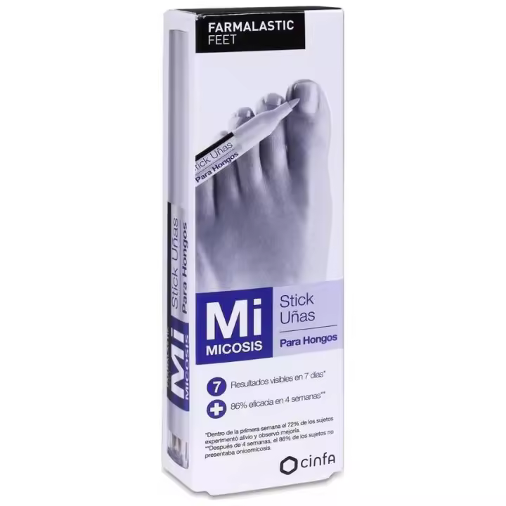 Farmalastic Micosis Stick De Uñas Para Hongos, 4 Ml - 1