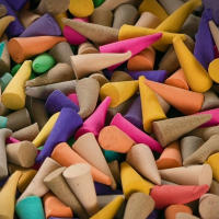 60pcs Bolsa De Granulados De Aroma Mixto De Sándalo Incienso De Torre De Retroceso Contiene Sándalo Agarwood Retroceso - details 15