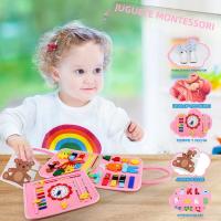 Tablero de Fieltro Educativo para Niños - Juguete DIY de Aprendizaje Temprano, Montessori, Tablero Ocupado para Bebés y Preescolar - details 9