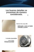 Pistola de Masaje Profesional 6 Velocidades,4 Cabezales Intercambiables,Tecnología Silenciosa,Portátil para Músculos y Articulaciones - details 16