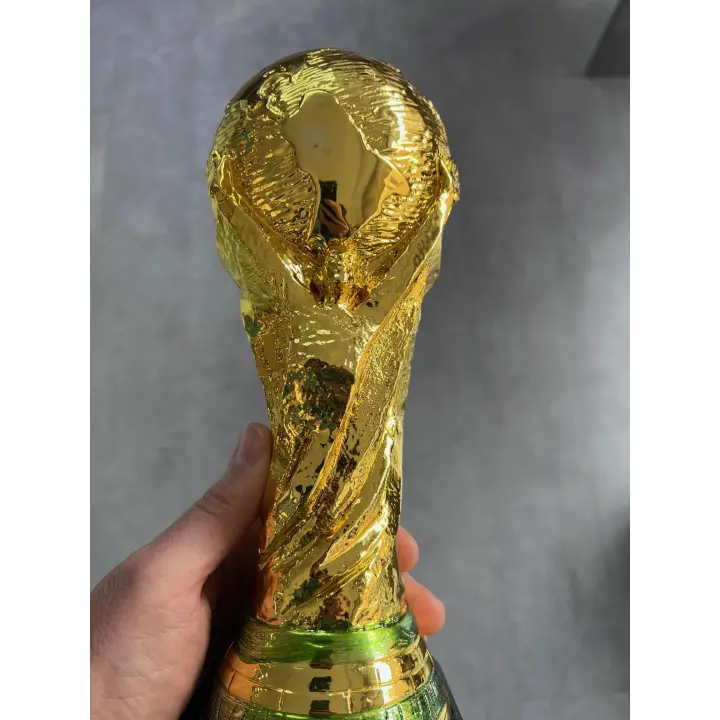 Enebe Réplica Trofeo Copa del Mundo en Resina Oro Brillo 4438-1 - 1
