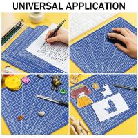 Mesa De Trabajo DIY Engrava Manualmente A3 A4 A5 Tapete De Corte En PVC Para Costura Patchwork Y Artesanía Doble Cara - details 1