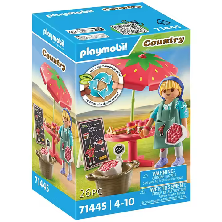 PLAYMOBIL COUNTRY - PUESTO DE MERMELADAS CASERAS, LICENCIA OFICIAL - 71445 - 1