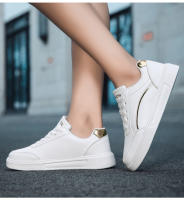 Nuevas Zapatillas De Moda Para Mujer 2024 Blancas Casual Otoño Primavera Tendencia Zapatillas De Cuña Deportivas Para Caminar Zapatos De Correr - details 3