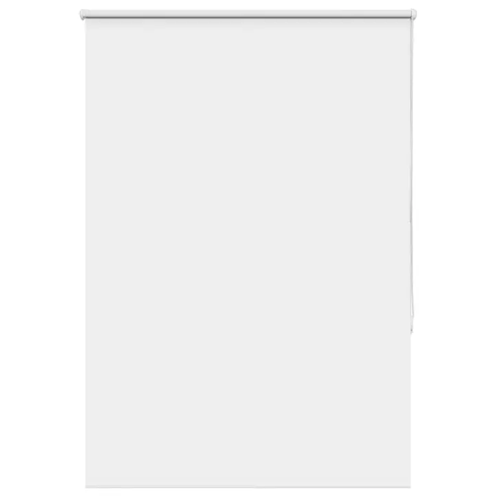 vidaXL Estor Enrollable Opaco blanco 115x130 cm Tela Ancho 110,7 cm - 1