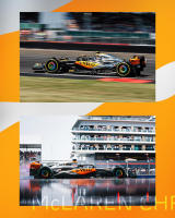 Bburago 1:43 McLaren F1 Team MCL60 2023 Lando Norris 81 Oscar Piastri Coche De Fórmula 1 De Aleación Modelo Die Cast Juguete Super - details 2