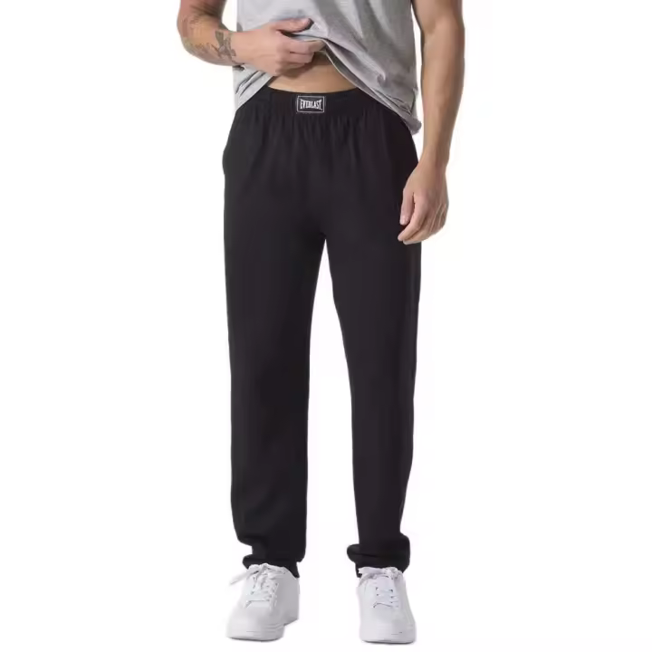 Everlast Pantalones Deportivos Heavy Jersey Negro - 1