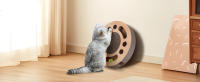Nobleza - Rascador para Gatos con Hierba Gatera,Redonda Rascadoras de Cartón para Cama con 2 Juguetes para Gatos Interactivos Pelotas - details 6